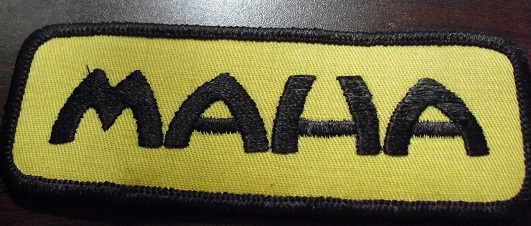 Embroidered Uniform Patch - MAHA