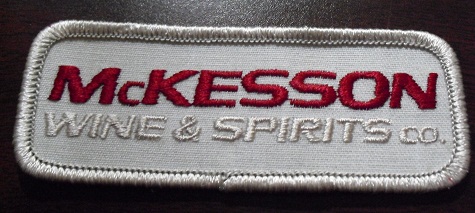 Embroidered Uniform Patch - McKesson Wine & Spirits