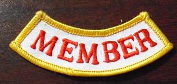 Embroidered Uniform Patch - Member