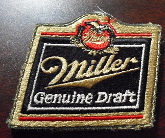 Embroidered Patch - Miller Genuine Draft