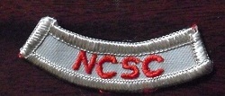Embroidered Uniform Patch - NCSC
