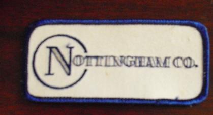 Embroidered Patch - Nottingham Co