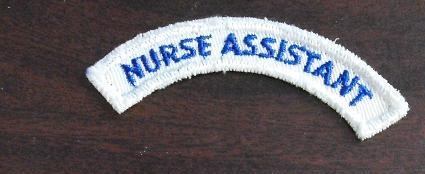 Uniform Shoulder Patch - Nurse Assistant