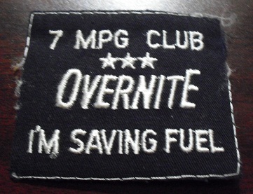 Embroidered Patch - Overnite 7 MPG Club