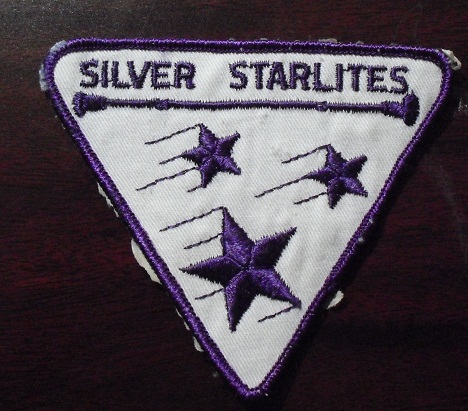 Embroidered Patch - Silver Starlites