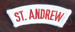 Uniform Shoulder Patch - St. Andrew