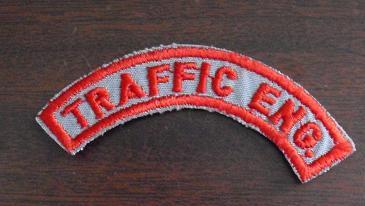 Uniform Shoulder Patch - Traffic Engineer