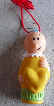 Plastic Popeye Sweet Pea Figure or Necklace