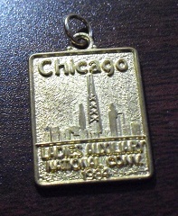 1984 Ladies Aux Conference Chicago Pendant
