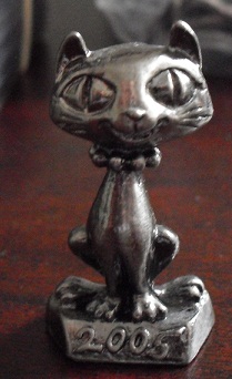 Pewter 2005 Kitten Cat Figurine