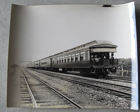 Vintage 8x10 Photograph Lackawanna Limited Train