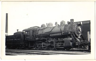 1950 Photograph B&O 1023 Locomotive