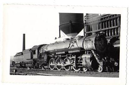 Vintage Photograph B&O Locomotive 5500