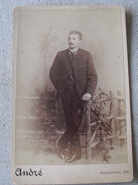 Early 1900s Photograph Man in Suit