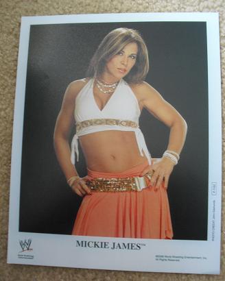 WWE/WWF Wrestling Diva Press Photograph Mickie James