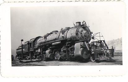 Vintage Train Photograph B&O Locomotive