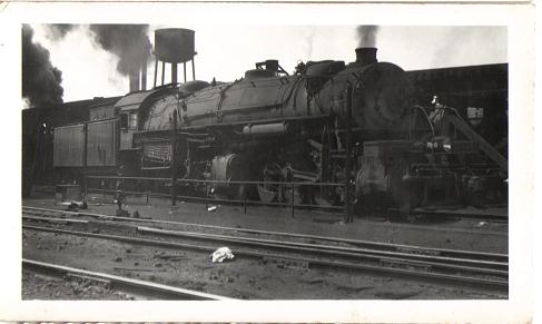 1947 Train Photograph B&O 7045 Locomotive