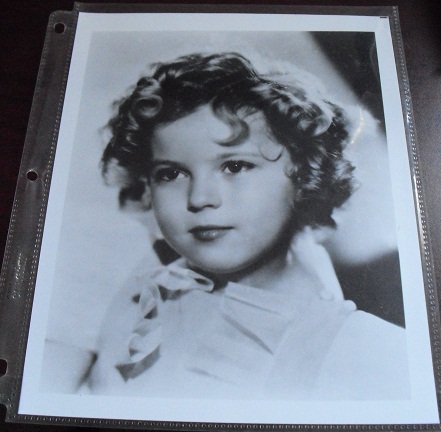 Shirley Temple Headshot 8x10 Photograph