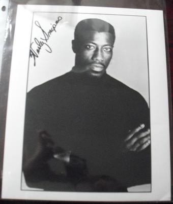 Wesley Snipes Fan Club 8x10 Photograph
