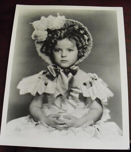 Shirley Temple in Bonnet 8x10 Photograph