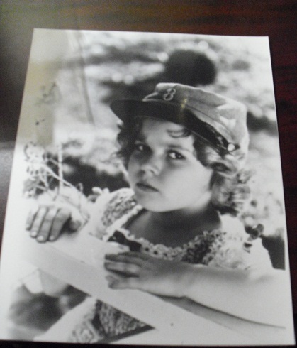 Shirley Temple with Hat 8x10 Photograph