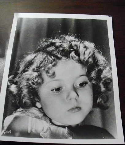 Shirley Temple Head shot 8x10 Photograph