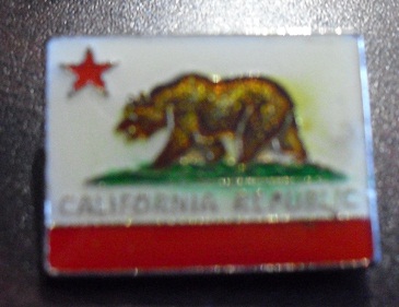 Vintage California Republic Pinback