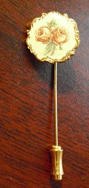 Modern Metal Floral Deisng Hair Pin