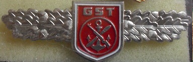 1980s Original East German GST Military Pinback