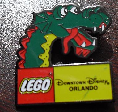 Lego Downtown Disney Orlando Pinback