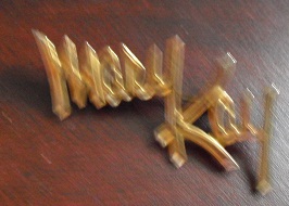 Vintage Metal Mary Kay Pinback