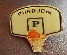 Modern Purdue Basketball Pinback