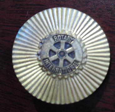 1967 Rotary International France Pinback