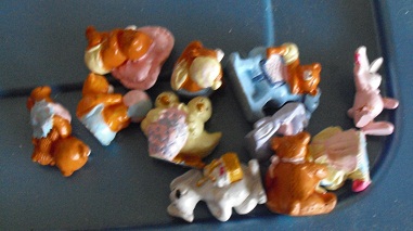 Lot of 11 Miniature Plastic Animal Figurines