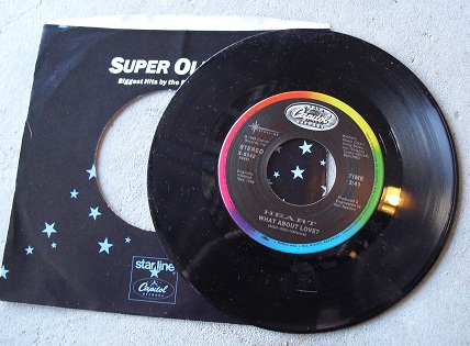 1985 45 Record - Heart What About Love