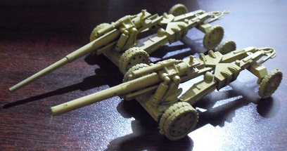 Lot of 2 Small ROCO Austria Cannons