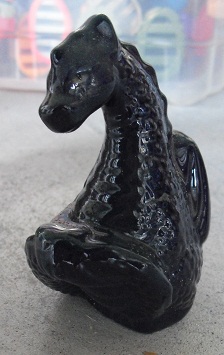 Ceramic Clay Art Dragon S&P Shaker