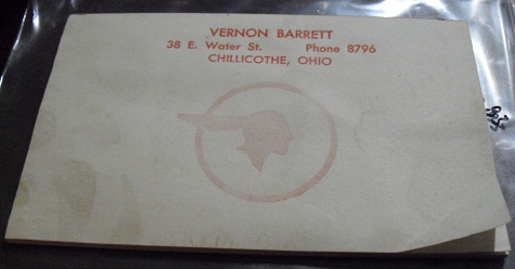 1950s Era Doctor Prescription Pad Vernon Barrett