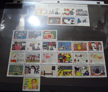 Lot of 1979 TB American Lung Assoc Christmas Seals