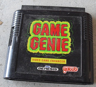 Sega Genesis Game Cartdridge - Game Genie