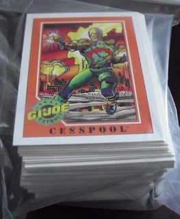 Near Set of 1991 Impel GI Joe Trading Cards