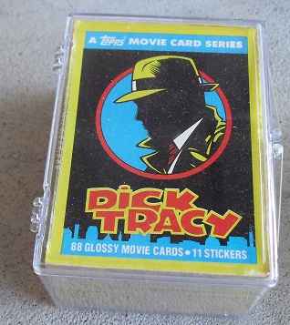 1990 Topps Dick Tracy the Movie Card Set