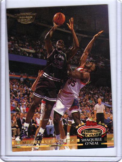 1992 Stadium Club Members Only Shaquille O'Neal Card