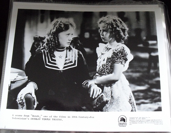 Shirley Temple in Heidi Movie Still 8x10 Photograph