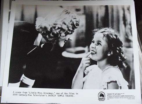 Shirley Temple in Little Miss Broadway 8x10 Movie Still