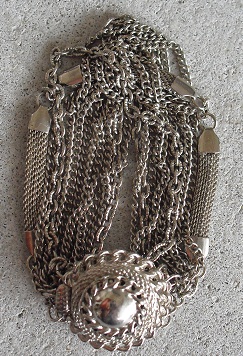 Beautiful Vintage Silver Metal Fancy Bracelet