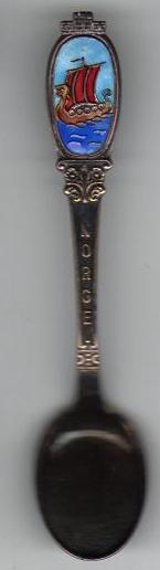 Collectible Spoon - NORGE Pirate Ship