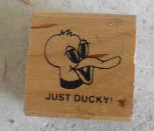 Rubber Stamp - Just Ducky