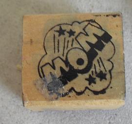 Rubber Stamp - Mom