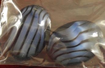 Lot of 2 Plastic Decorative Stones